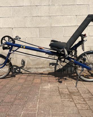 Bici reclinata recumbent Radius C4