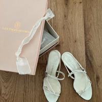 Sandali bianchi pelle LesTropeziennes tag 37 e mez