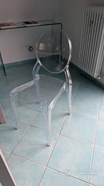 Sedie trasparenti 