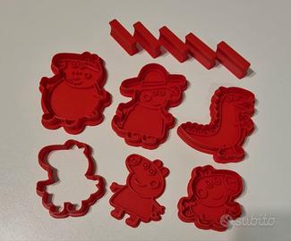 Set formine per biscotti peppa pig 