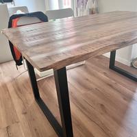 TAVOLO EFFETTO LEGNO GREZZO