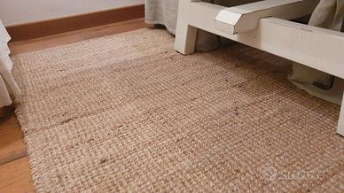 Tappeti in iuta color naturale