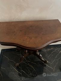 Tavolo da gioco vintage