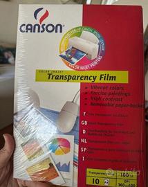 Film trasparente per stampe Canson