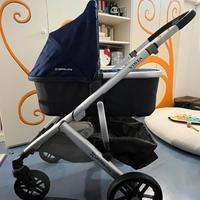uppababy vista 2015 blu 2 in 1 - Passeggino