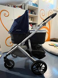 uppababy vista 2015 blu 2 in 1 - Passeggino