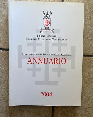 Annuario 2004 Ordine Equestre del Santo Sepolcro