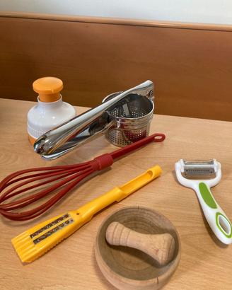 Attrezzi da cucina vari, 6 pezzi