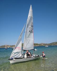 Deriva skiff Laser 4000 in Gallura