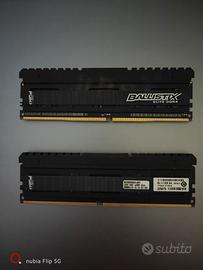 DDR4 Crucial Ballistix Elite 2X4GB