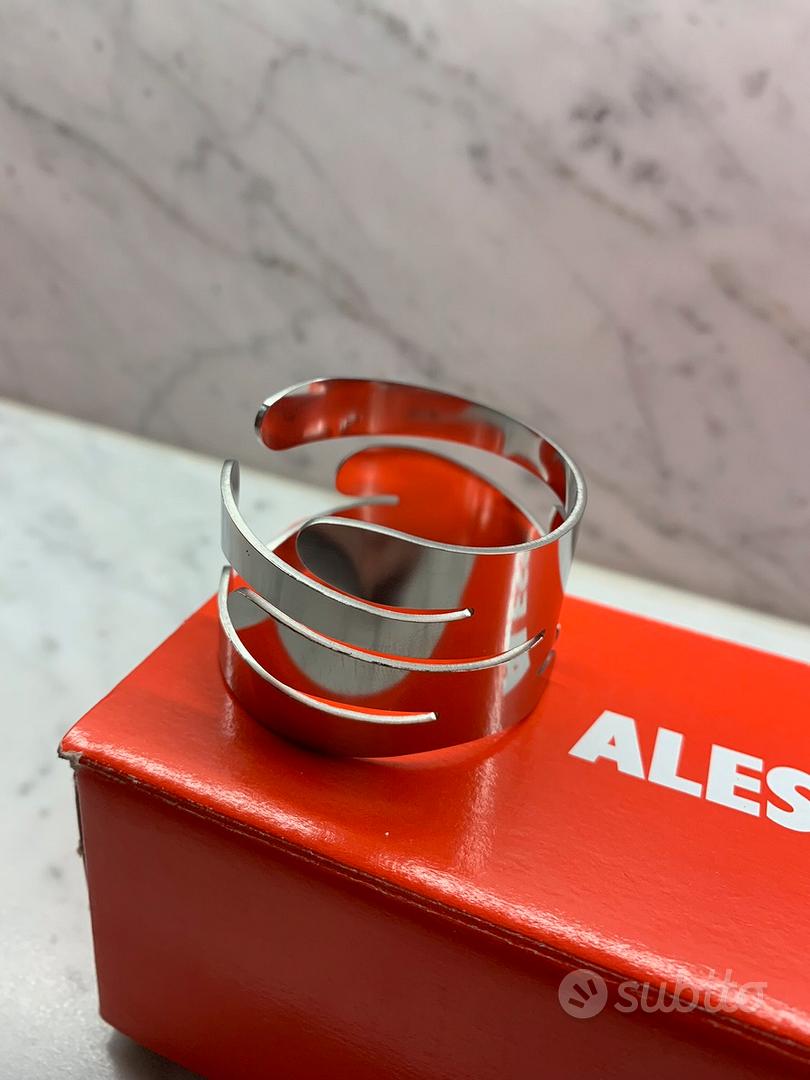 Anello portatovagliolo Barkring di Alessi - rosso