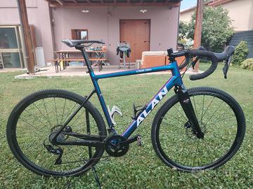 Bici in carbonio ciclocross gravel "ALAN" taglia L