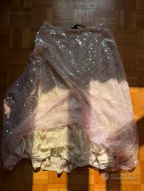 Gonna zara con paillettes nuova