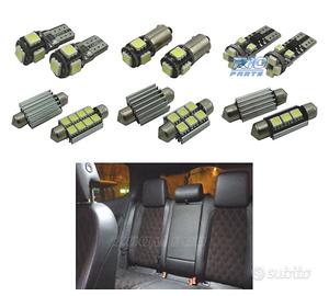 KIT 13 LAMPADE LED INTERNE PER SEAT LEON MK1 1 M 1