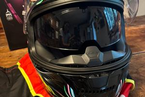 Casco moto LS2 Vector II Tropical FF811-Taglia S