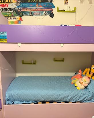 Letto a castello cameretta bimbe