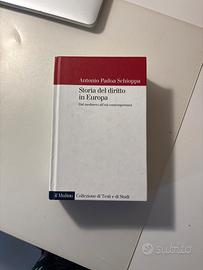 Storia del diritto in Europa Padoa Schioppa