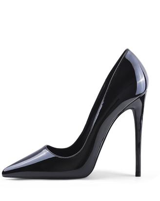 Décolleté Donna Tacco Spillo 12cm Nero EU 37 NUOVE