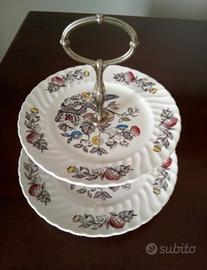 alzata in porcellana 