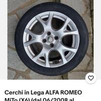 Cerchi originali alfa romeo