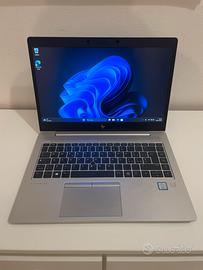 ✅Hp 840 G6 i7 8th generazione 16gb ram 512gb ssd✅