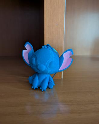 ciondolo portachiavi Stitch con moschettone 