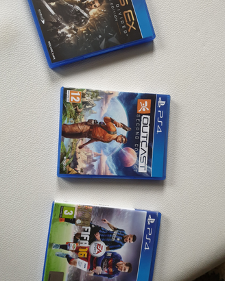 3 videogiochi per playstation 4 nuovi