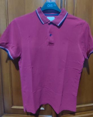 Polo Bordeaux tg M