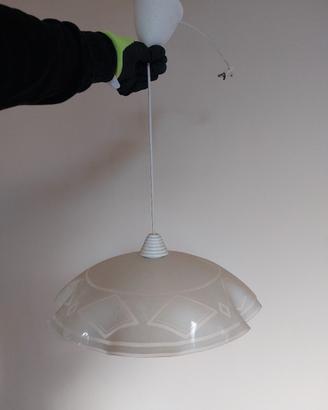 Lampadario in vetro