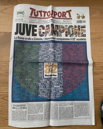 Tuttosport 5 Maggio 2014 Juve 32 Scudetto