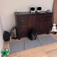 Mobile Consolle in Teak