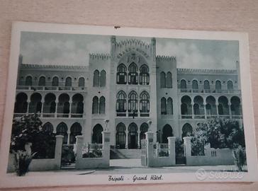 Cartolina TRIPOLI 1939 Grand Hotel - Viaggiata POS