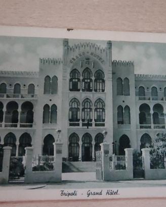 Cartolina TRIPOLI 1939 Grand Hotel - Viaggiata POS
