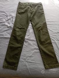 Pantalone Chino Roy Roger's Uomo - Verde Oliva