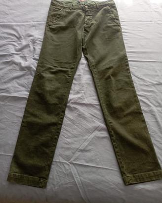 Pantalone Chino Roy Roger's Uomo - Verde Oliva
