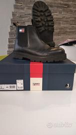 Stivaletti uomo Tommy Jeans 43 neri pelle
