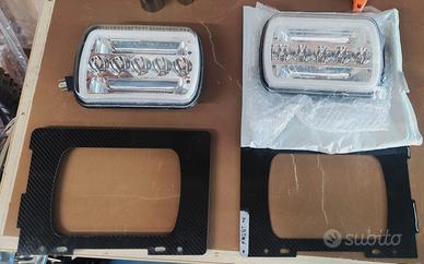Coppia Fari LED 5x7" Universali 4x4 Fuoristrada