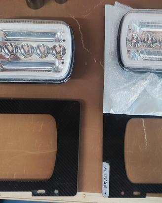 Coppia Fari LED 5x7" Universali 4x4 Fuoristrada