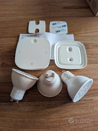 Kit IKEA TRÅDFRI 3 faretti led GU10 + STYRBAR