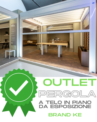 OUTLET da esposizione - PERGOLA KE IN PIANO