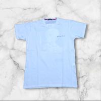 T-shirt bianca con disegno teschio