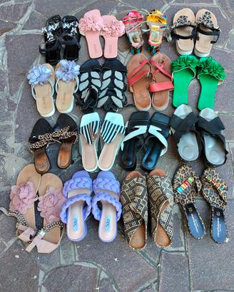 scarpe usate e nuove