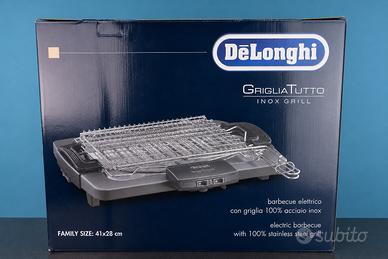 Barbecue elettrico De’Longhi BQ80.X come nuovo