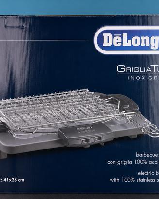 Barbecue elettrico De’Longhi BQ80.X come nuovo