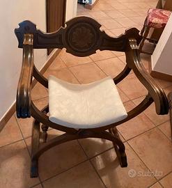 panca sedie tavolino lume