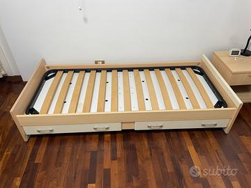 Letto singolo cameretta