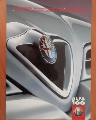 Alfa Romeo 166 - Colori & Interni - depliant 1998