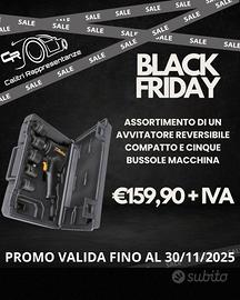 Assortimento avvitatore reversibile compatto