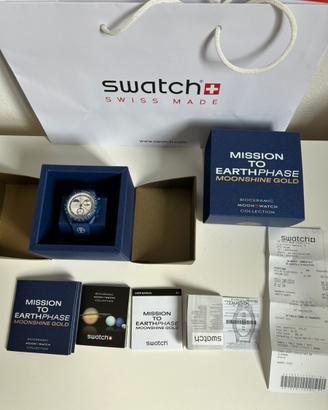 Swatch X Omega Mission To Earthphase - Popcorn