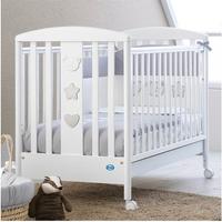 Lettino per bambini in Legno con Cassettone bianco